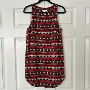 H&M Red and Black Halter Sundress